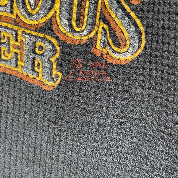 Harley Davidson Long Sleeve Waffle - Picture 3 of 5